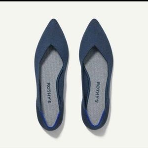 Rothy's The Point Navy - Size 7.5 -- Brand New Condition